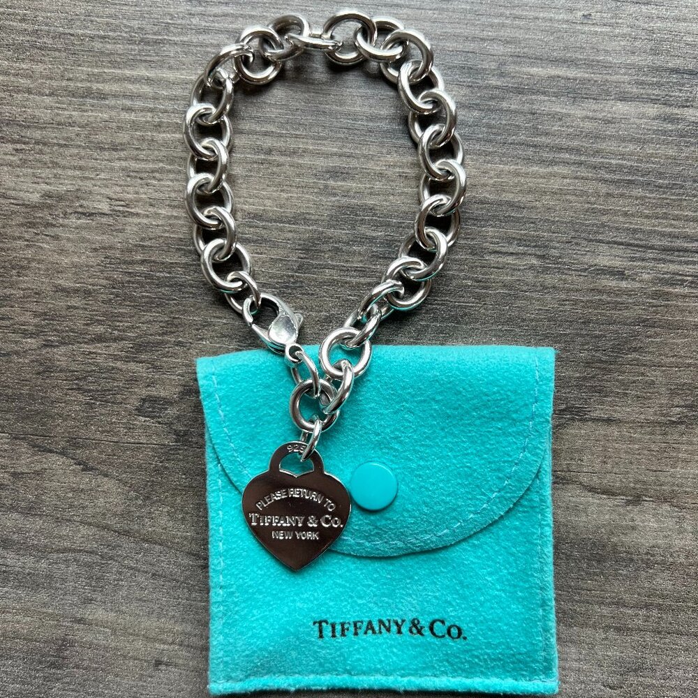 Authentic Tiffany & Co Authentic Return To Tiffany & Co Heart Tag Bracelet